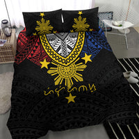 Philippines Heritage Baybayin Mix Polynesian Bedding Set LT7 - Polynesian Pride