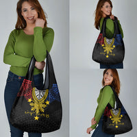Philippines Heritage Baybayin Mix Polynesian Grocery Bag LT7 - Polynesian Pride