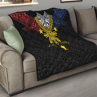 Philippines Heritage Baybayin Mix Polynesian Quilt LT7 - Polynesian Pride