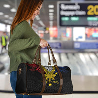 Philippines Heritage Baybayin Mix Polynesian Travel Bag LT7 - Polynesian Pride