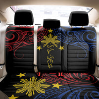 Philippines Heritage Back Car Seat Cover Baybayin Philipinas Sun LT7 - Polynesian Pride