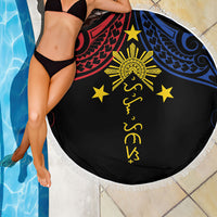 Philippines Heritage Beach Blanket Baybayin Philipinas Sun LT7 - Polynesian Pride