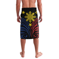 Philippines Heritage Personalized Lavalava Baybayin Philipinas Sun LT7 - Polynesian Pride