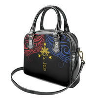 Philippines Heritage Shoulder Handbag Baybayin Philipinas Sun LT7 - Polynesian Pride