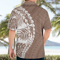 Polynesian Pride Hawaiian Shirt - Polynesia Tribal Tropical Brown LT7 - Polynesian Pride