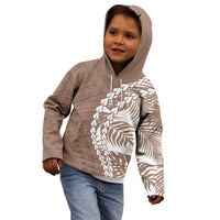 Polynesian Pride Kid Hoodie Polynesia Tribal - Tropical Brown LT7 - Polynesian Pride