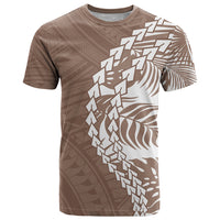 Polynesian Pride T Shirt Polynesia Tribal - Tropical Brown LT7 Brown - Polynesian Pride