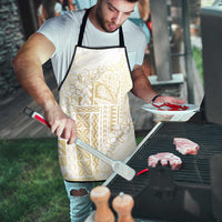 Samoa Lotu Tamaiti Mamanu Siapo Apron Golden Plumeria LT7 - Polynesian Pride