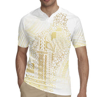 Samoa Lotu Tamaiti Mamanu Siapo Rugby Jersey Golden Plumeria LT7 - Polynesian Pride