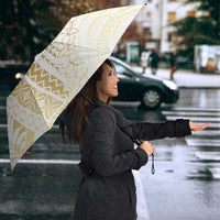 Samoa Lotu Tamaiti Mamanu Siapo Umbrella Golden Plumeria LT7 - Polynesian Pride