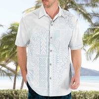Samoa Lotu Tamaiti Mamanu Siapo Hawaiian Shirt Off White Plumeria LT7 - Polynesian Pride
