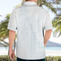 Samoa Lotu Tamaiti Mamanu Siapo Hawaiian Shirt Off White Plumeria LT7 - Polynesian Pride
