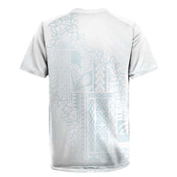 Samoa Lotu Tamaiti Mamanu Siapo Rugby Jersey Off White Plumeria LT7 - Polynesian Pride