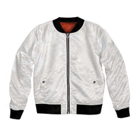 Samoa Lotu Tamaiti Ivory Bomber Jacket Teuila Tatau - Polynesian Pride