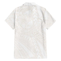 Samoa Lotu Tamaiti Ivory Family Matching Summer Maxi Dress and Hawaiian Shirt Teuila Tatau - Polynesian Pride
