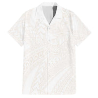 Samoa Lotu Tamaiti Ivory Hawaiian Shirt Teuila Tatau - Polynesian Pride