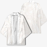 Samoa Lotu Tamaiti Ivory Kimono Teuila Tatau LT7 - Polynesian Pride