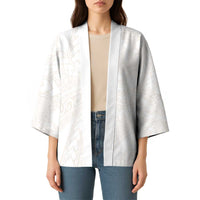 Samoa Lotu Tamaiti Ivory Kimono Teuila Tatau LT7 - Polynesian Pride
