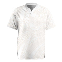 Samoa Lotu Tamaiti Ivory Rugby Jersey Teuila Tatau LT7 Ivory - Polynesian Pride
