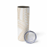Samoa Lotu Tamaiti Ivory Skinny Tumbler Teuila Tatau - Polynesian Pride