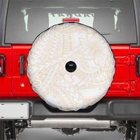 Samoa Lotu Tamaiti Ivory Spare Tire Cover Teuila Tatau - Polynesian Pride