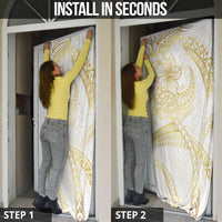 Samoa Lotu Tamaiti Gold Door Cover Teuila Tatau LT7 - Polynesian Pride