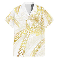 Samoa Lotu Tamaiti Gold Family Matching Mermaid Dress and Hawaiian Shirt Teuila Tatau - Polynesian Pride