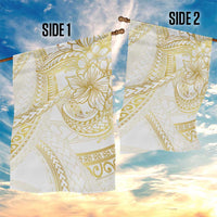 Samoa Lotu Tamaiti Gold Garden Flag Teuila Tatau - Polynesian Pride