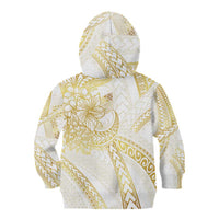Samoa Lotu Tamaiti Gold Kid Hoodie Teuila Tatau - Polynesian Pride