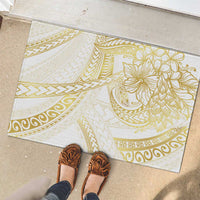 Samoa Lotu Tamaiti Gold Rubber Doormat Teuila Tatau LT7 - Polynesian Pride