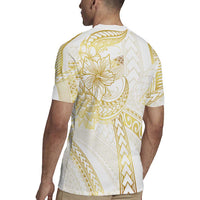 Samoa Lotu Tamaiti Gold Rugby Jersey Teuila Tatau LT7 - Polynesian Pride