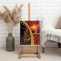 Papua New Guinea Independence Canvas Wall Art PNG Bagi and Lime Pot LT7 - Polynesian Pride