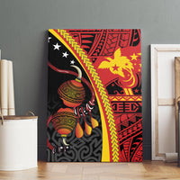 Papua New Guinea Independence Canvas Wall Art PNG Bagi and Lime Pot LT7 - Polynesian Pride