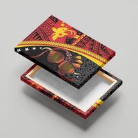 Papua New Guinea Independence Canvas Wall Art PNG Bagi and Lime Pot LT7 - Polynesian Pride