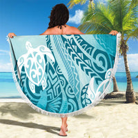 Polynesia Turtle Beach Blanket Watercolor Abstract Style LT7 - Polynesian Pride