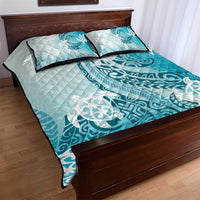 Polynesia Turtle Quilt Bed Set Watercolor Abstract Style LT7 - Polynesian Pride