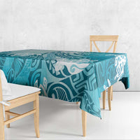 Polynesia Turtle Tablecloth Watercolor Abstract Style LT7 - Polynesian Pride