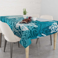 Polynesia Turtle Tablecloth Watercolor Abstract Style LT7 - Polynesian Pride