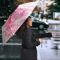 Rose Pink Polynesian Jellyfish Umbrella Watercolor Glows LT7 - Polynesian Pride