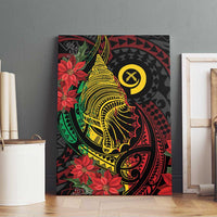 Vanuatu Meri Krismas Canvas Wall Art Conch Shell Tribal Art LT7 - Polynesian Pride
