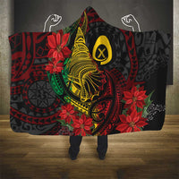 Vanuatu Meri Krismas Hooded Blanket Conch Shell Tribal Art LT7 - Polynesian Pride