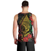 Vanuatu Meri Krismas Men Tank Top Conch Shell Tribal Art LT7 - Polynesian Pride