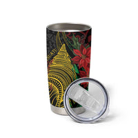 Vanuatu Meri Krismas Tumbler Cup Conch Shell Tribal Art LT7 - Polynesian Pride