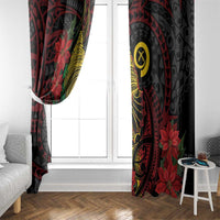 Vanuatu Meri Krismas Window Curtain Conch Shell Tribal Art LT7 - Polynesian Pride