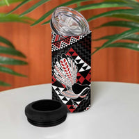 Taniko Aotearoa 4 in 1 Can Cooler Tumbler Poutama Mix Piwakawaka LT7 - Polynesian Pride