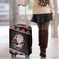 Taniko Aotearoa Luggage Cover Poutama Mix Piwakawaka