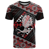 Taniko Aotearoa T Shirt Poutama Mix Piwakawaka