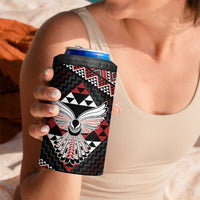 Taniko Aotearoa 4 in 1 Can Cooler Tumbler Poutama Mix Piwakawaka - Ver02 LT7 - Polynesian Pride
