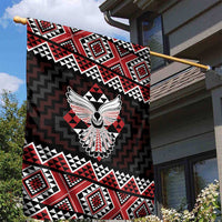 Taniko Aotearoa Garden Flag Poutama Mix Piwakawaka - Ver02 LT7 - Polynesian Pride