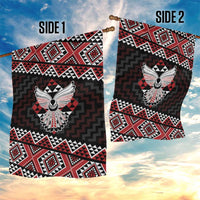 Taniko Aotearoa Garden Flag Poutama Mix Piwakawaka - Ver02 LT7 - Polynesian Pride